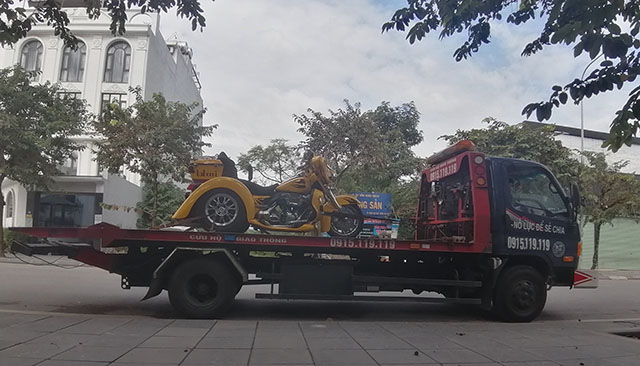 Quy trình cứu hộ giao thông quận Long Biên chuyên